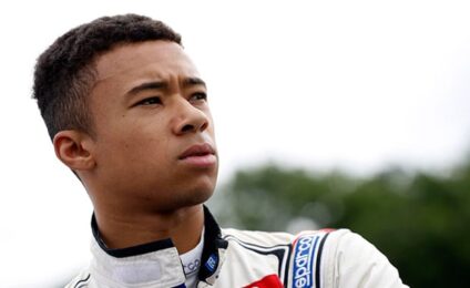 Jann Mardenborough learning the ropes