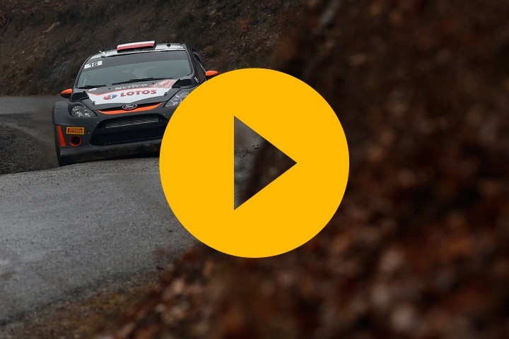Robert Kubica on the Monte Carlo Rally