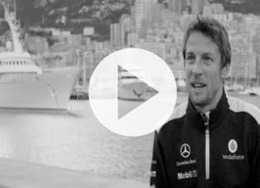 Hamilton and Button on Monaco