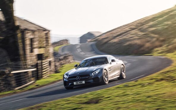 Cars on British roads