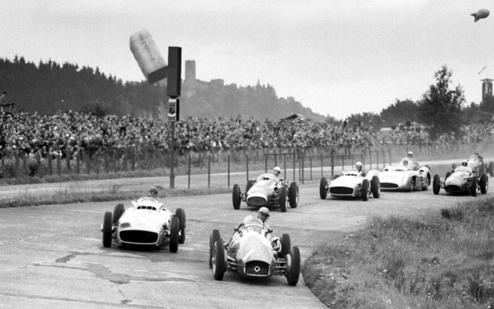 Ferrari vs Mercedes in the ’50s