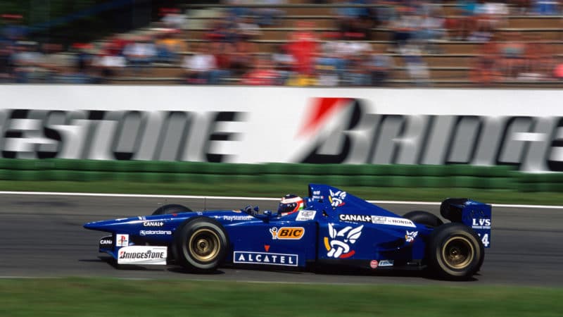 Prost F1 car of Jarno Trulli in 1997