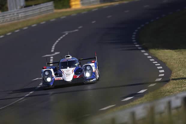Toyota on pole at Le Mans