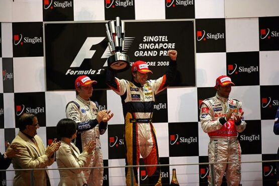 I was there when… 2008 Singapore GP