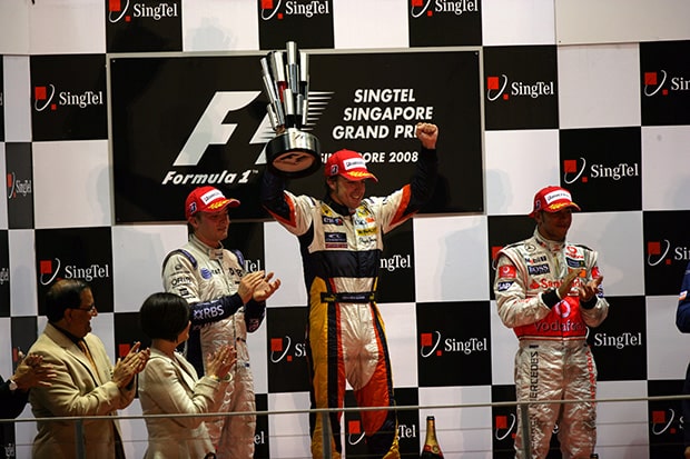 I was there when… 2008 Singapore GP