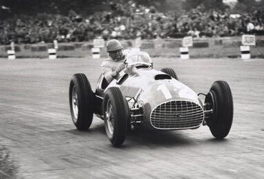 José Froilán González at Silverstone