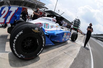 Mike Conway on the Indianapolis 500