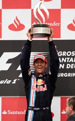 Webber in control for first GP win