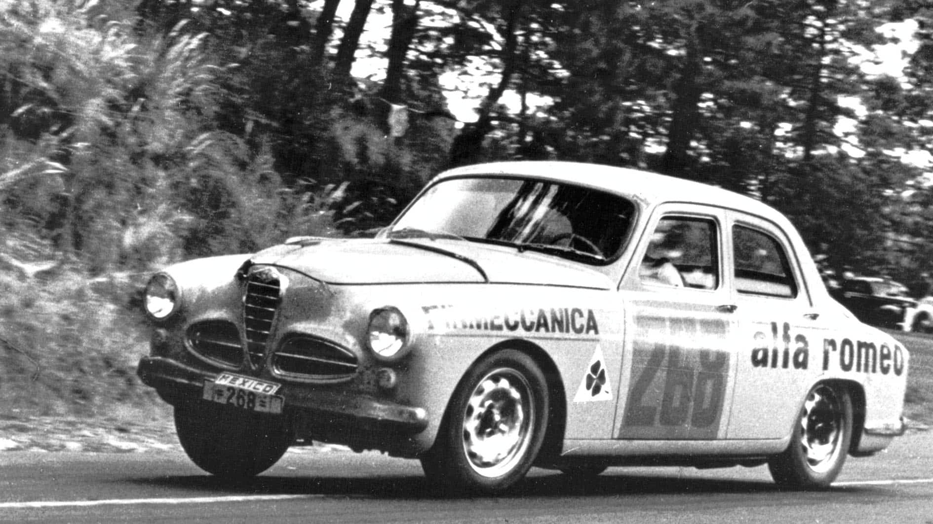 Alfa 1900T a mountain winner 1954 Carrera Panamericana Boyd Harnell