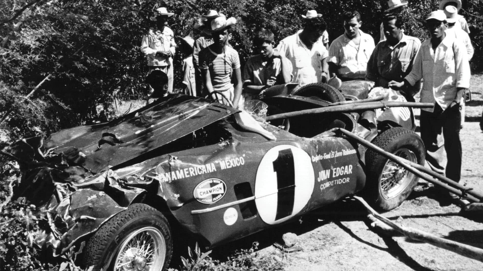 Jack McAfee Ferrari 1954 Carrera Panamericana Boyd Harnell