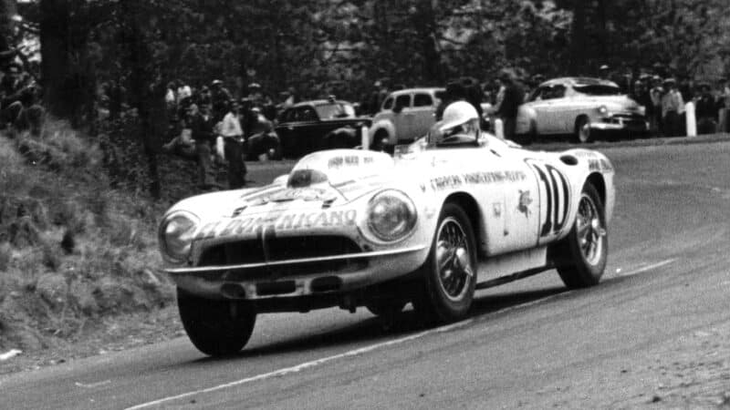 Joaquin Palacio Pover Pegaso 1954 Carrera Panamericana Boyd Harnell