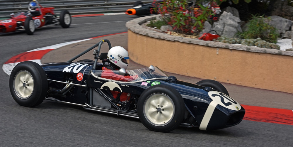 Racing the Moss Lotus 18 at Monaco