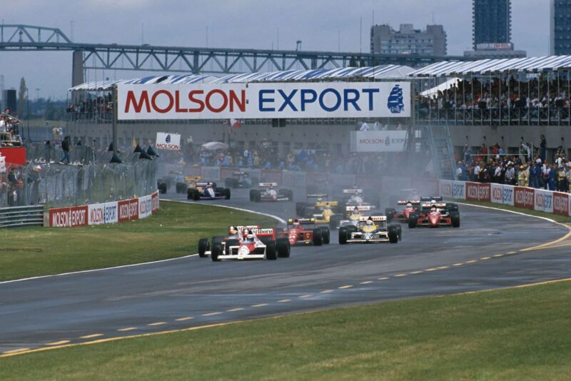 1989 CAN GP start