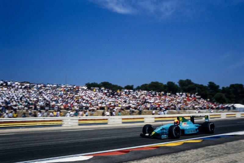 1989 French GP Gugelmin fastest lap