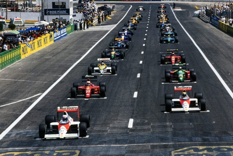 1989 French GP start