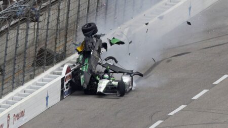 High-banked ovals: a dangerous business