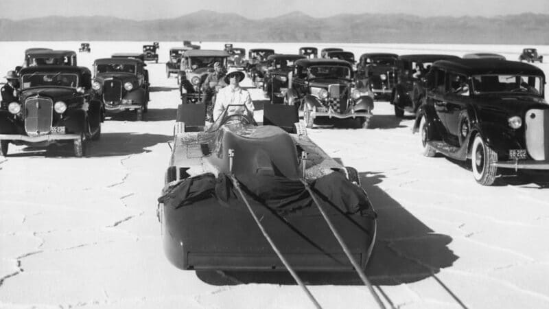 3 Bluebird V Malcolm Campbell 1935 Land Speed Record Bonneville Salt Flats Utah