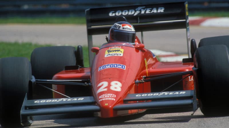 Gerhard Berger Ferrari 1987