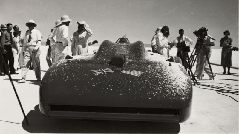 Bluebird V Malcolm Campbell 1935 Land Speed Record Bonneville Salt Flats Utah