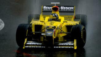 Jordan 198: the car that carried Damon Hill to Belgian GP victory