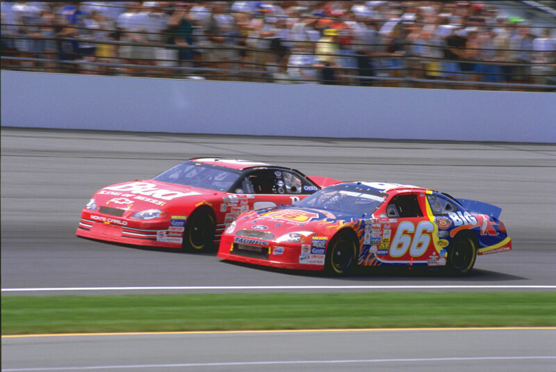 NASCAR - Boogitys from the flag stand for Darrell Waltrip!