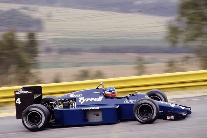 Philippe Streiff Tyrrell 014 Renault.