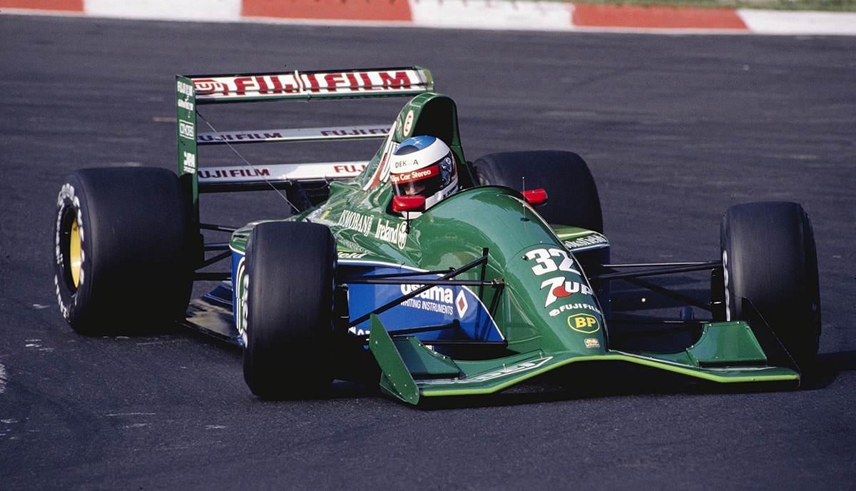 Michael Schumacher’s F1 debut at the 1991 Belgian Grand Prix