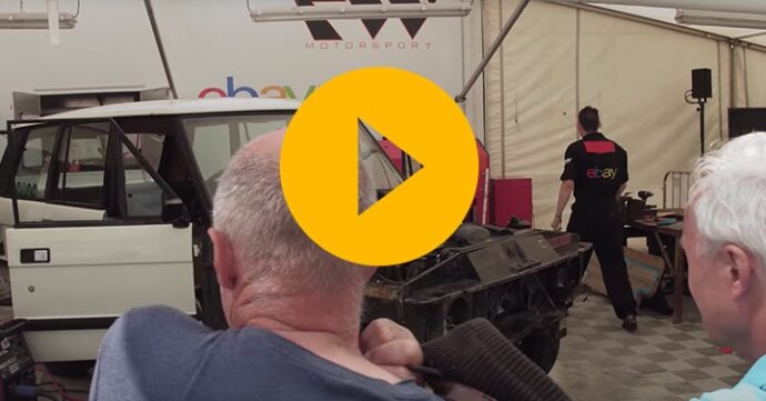 Watch: Silverstone Classic Range Rover restoration
