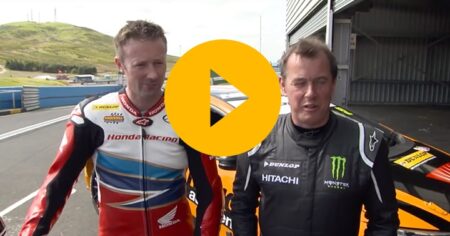Watch: Superbike v BTCC at Knockhill