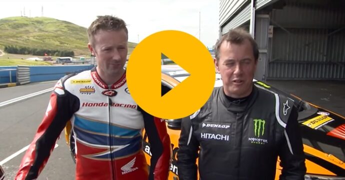 Watch: Superbike v BTCC at Knockhill