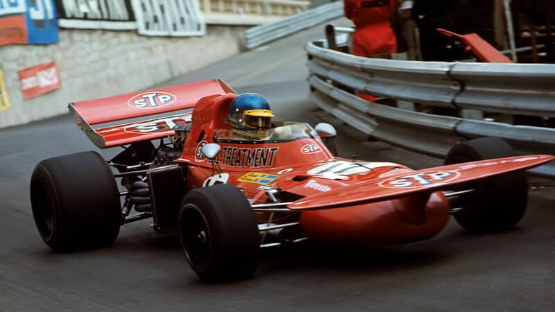 Ronnie Peterson March 1972 Monaco GP