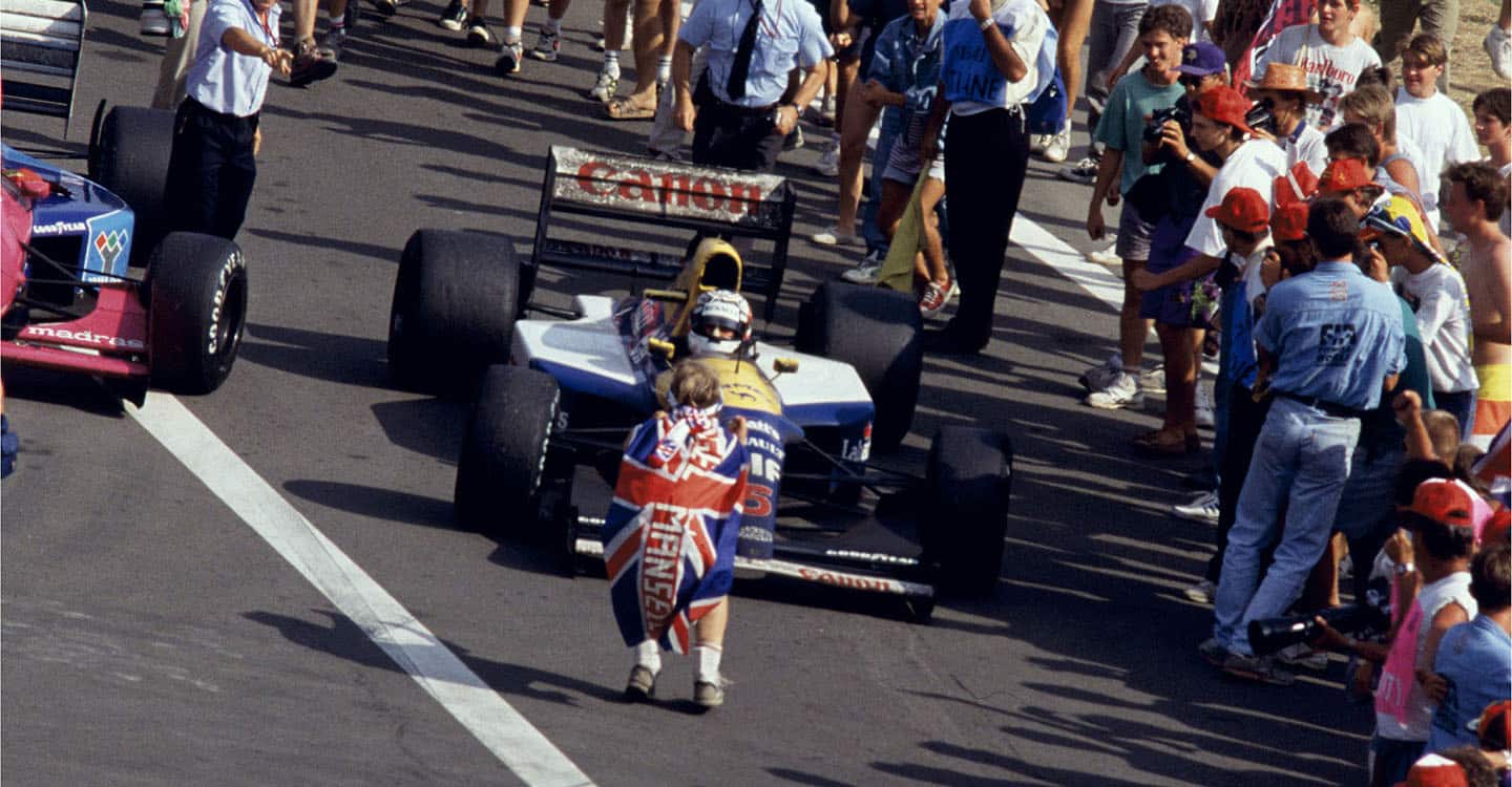 Nigel Mansell – Hall of Fame nominee