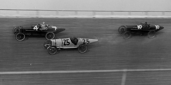 Indycar racing, a century ago