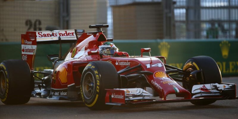 Fernando Alonso, Ferrari, 2014 Abu Dhabi