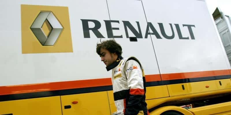 Fernando Alonso, 2008 F1 testing
