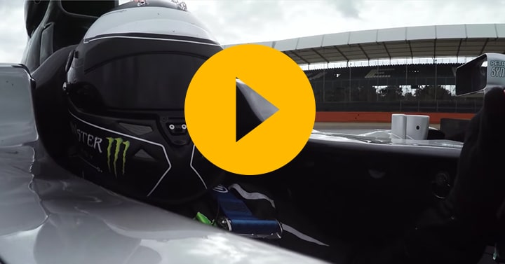 Watch: Lorenzo drives the Mercedes W05
