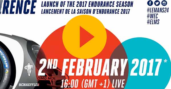 Le Mans, WEC and ELMS live launch