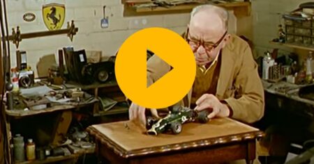 Jim Clark’s Lotus 49 recreated in miniature