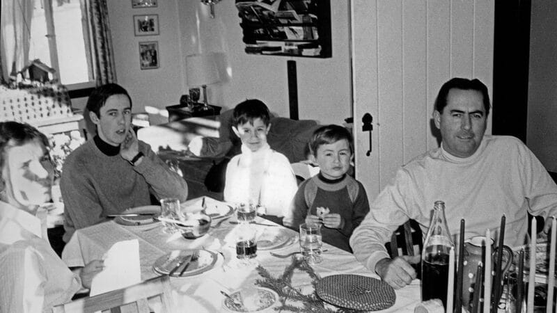 Brabham family at home in Swizerland