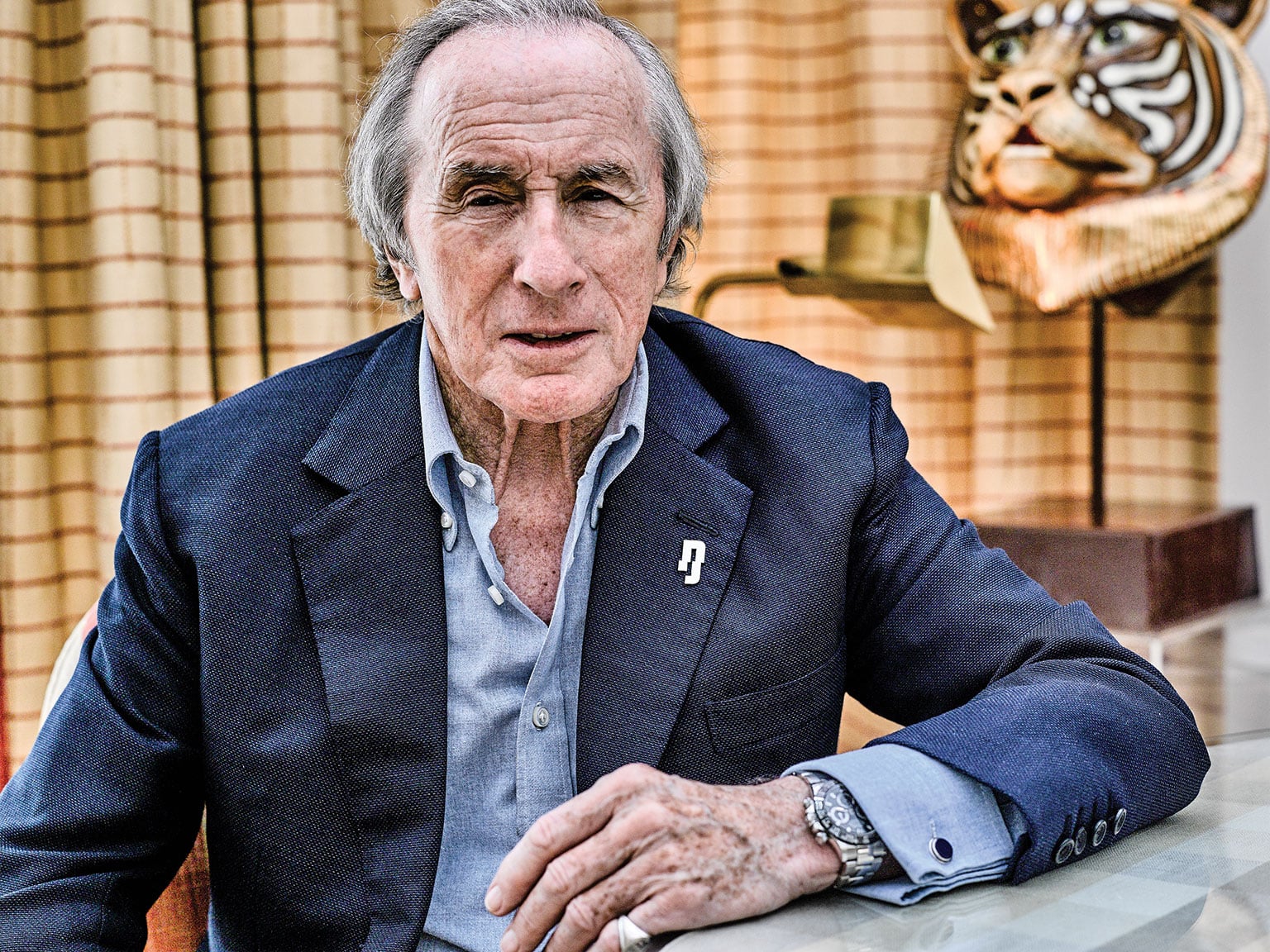 Sir Jackie Stewart reveals 'green' Dutch F1 GP Trophy