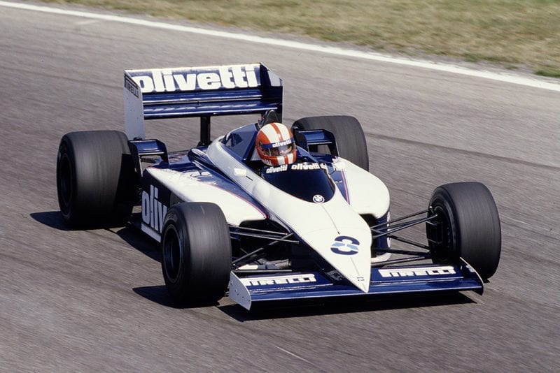 Marc Surerin his Brabham BT54 BMW.