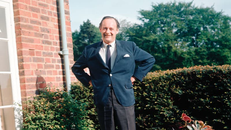 Donald Campbell at home