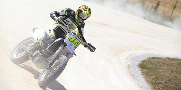 Rossi: when dirt bikes bite