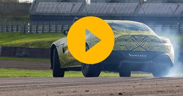Watch: Max Verstappen drives the new Vantage