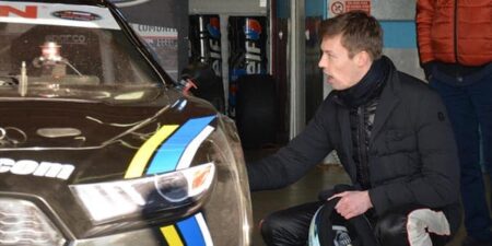 Daniil Kvyat tests Euro NASCAR