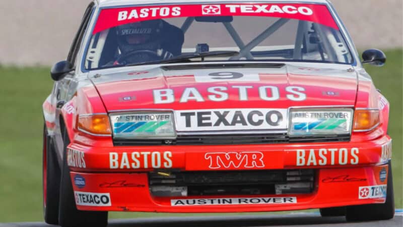 4 Rover SD1 track test