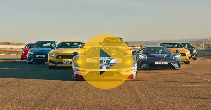 Watch: Daytona-winning Ford GT races its counterparts