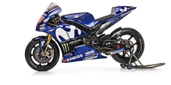 Yamaha reveals new MotoGP bike