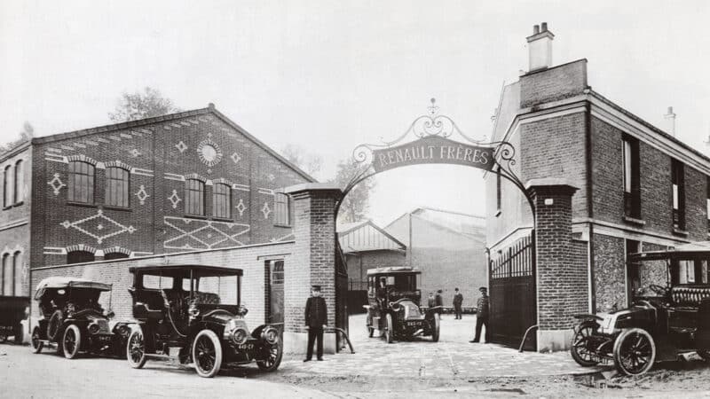 Renault factory in 1903