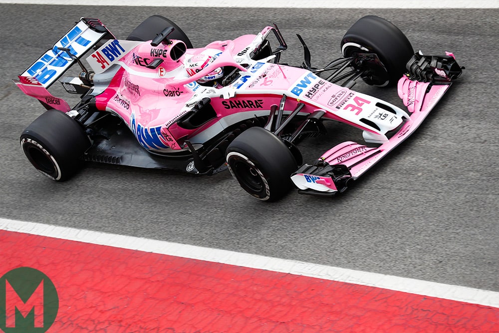 Force India launches 2018 car